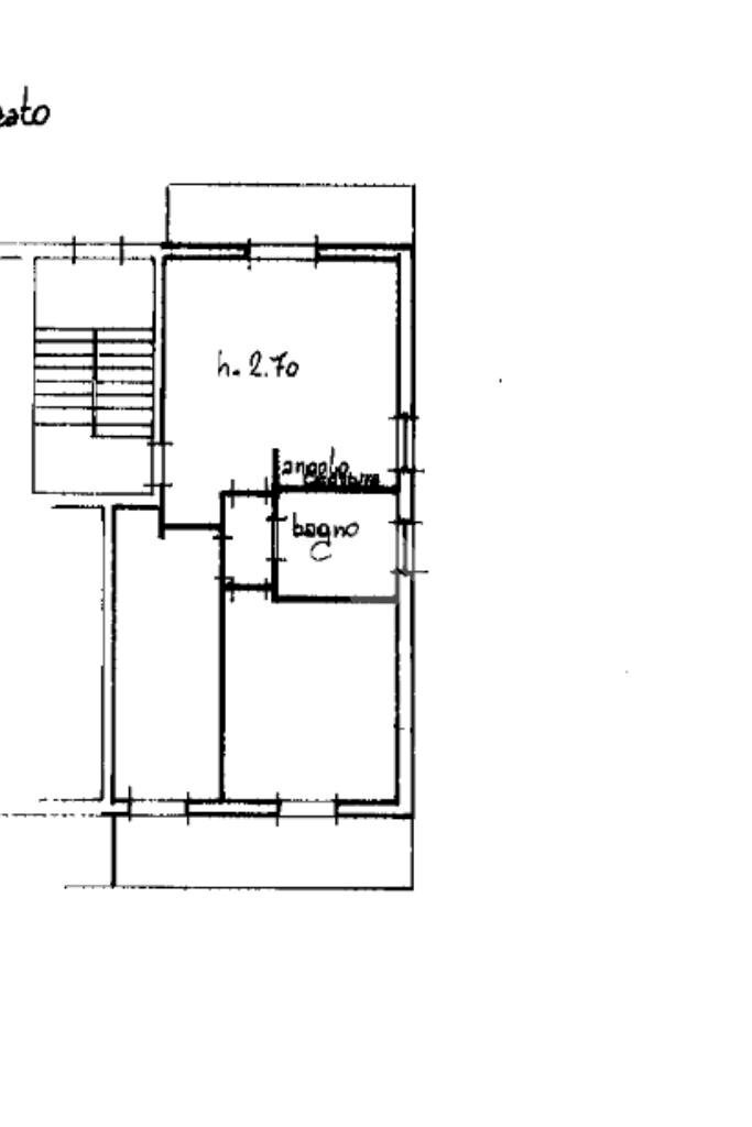 Three-room apartment Via raffaello, Medesano - floor plans 1