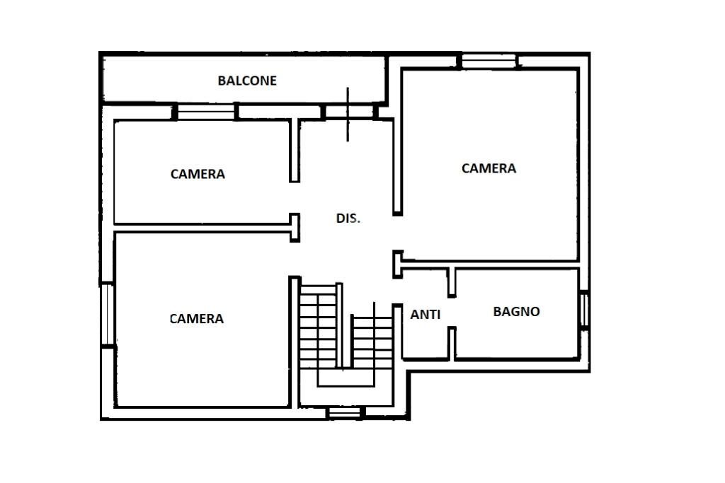 Casa indipendente Via russia, Poggio Renatico - planimetria 1