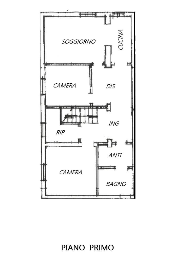 Villa Via Saldone, Poggio Renatico - floor plans 1