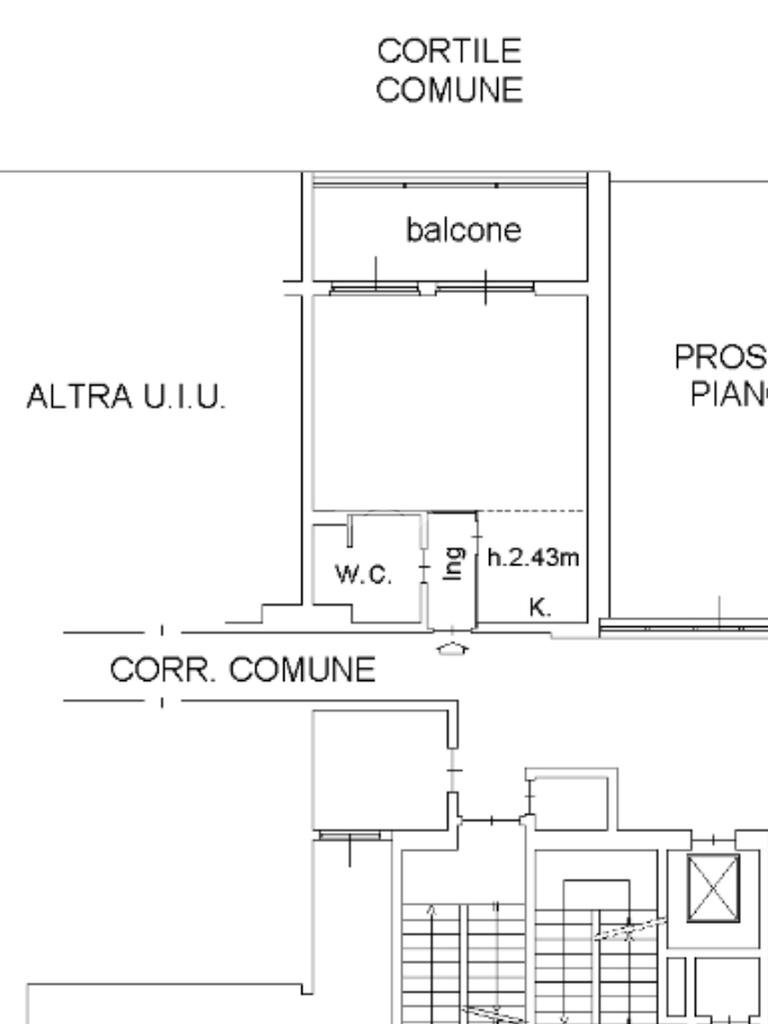 Appartamento Palazzo dei cigni, frazione Milano 3, Basiglio - planimetria 1