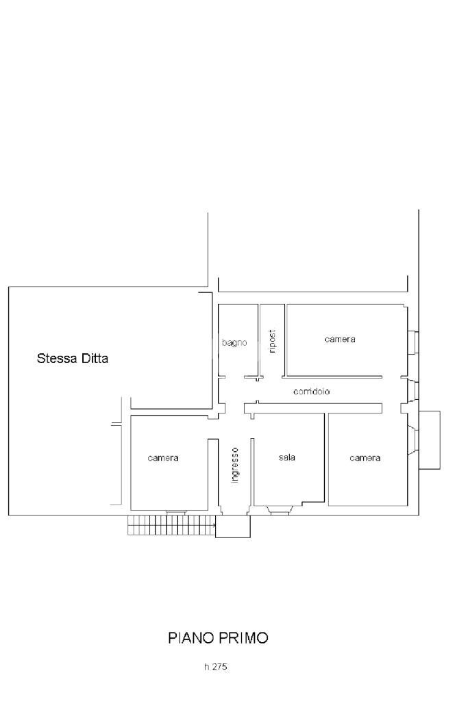 Apartment Via calestano, Felino - floor plans 1