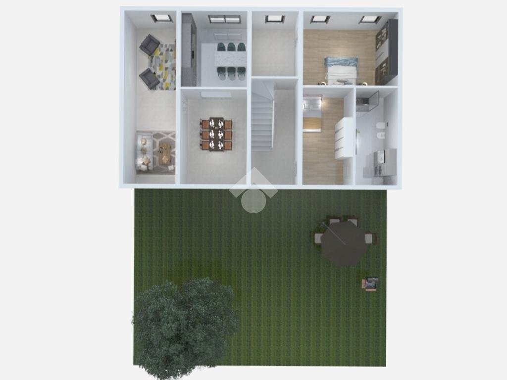 Independent house Vicolo Ivrea, Santena - floor plans 1