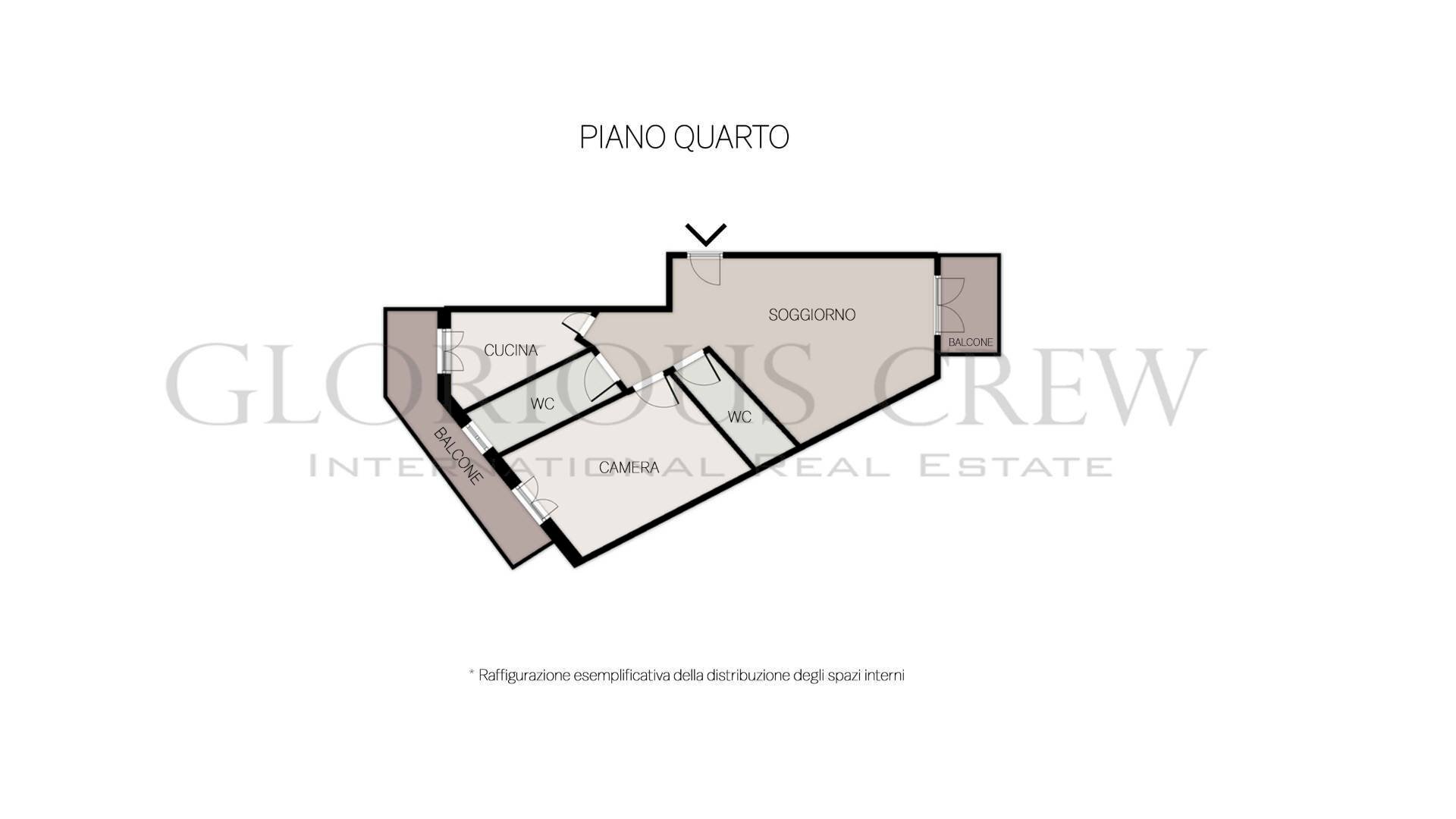 Foto 13 - Appartamento Via Francesco Melzi D'eril, Milano - planimetria 1