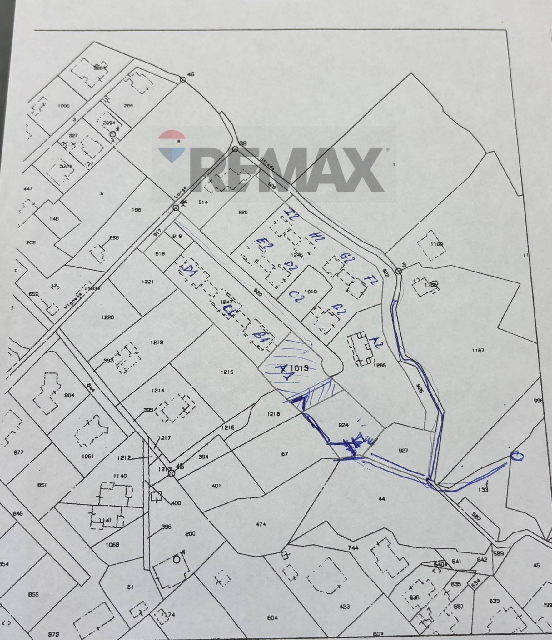 Pianta 2D - Building land Via Vignali Longo
 
32, Augusta - floor plans 1