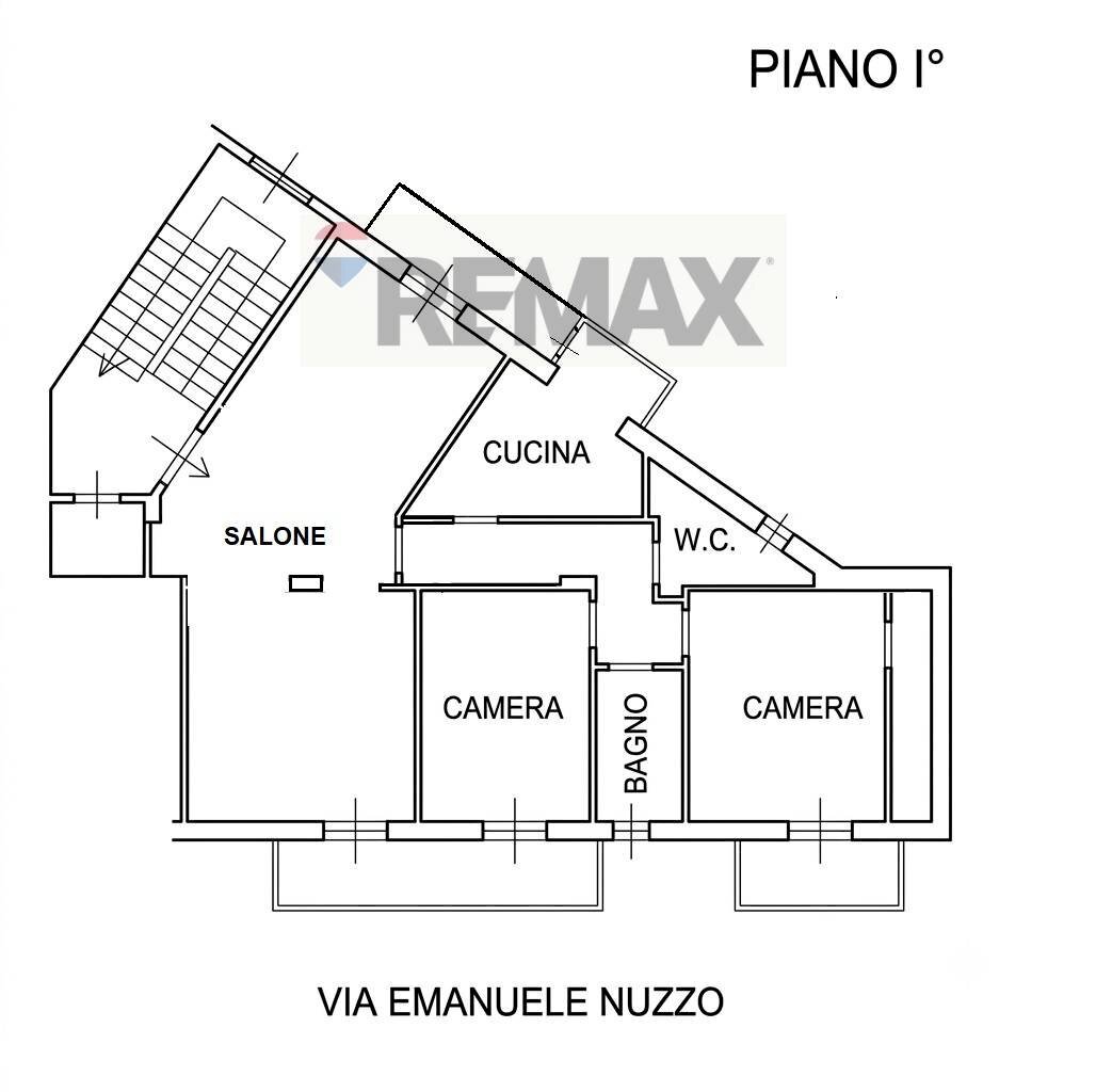 Pianta 2D - Apartment Via Emanuele Nuzzo
 
29, Salerno - floor plans 1