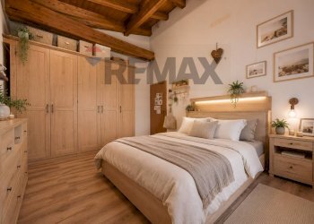 Virtual Staging Matrimoniale P1 - Casa semi indipendente Via Statale
 
103, Terre del Reno - foto 9