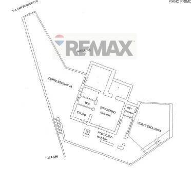Pianta 2D - Casa semi indipendente Via San Benedetto
 
18, Monte Sant'Angelo - planimetria 1