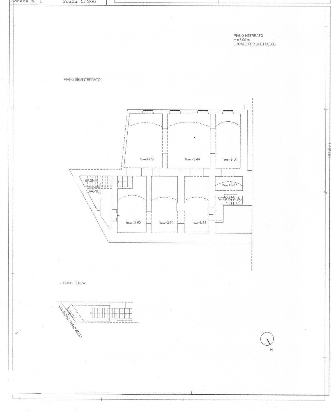 Foto 16 - Office Via Giuseppe Gioacchino Belli, Roma - floor plans 1