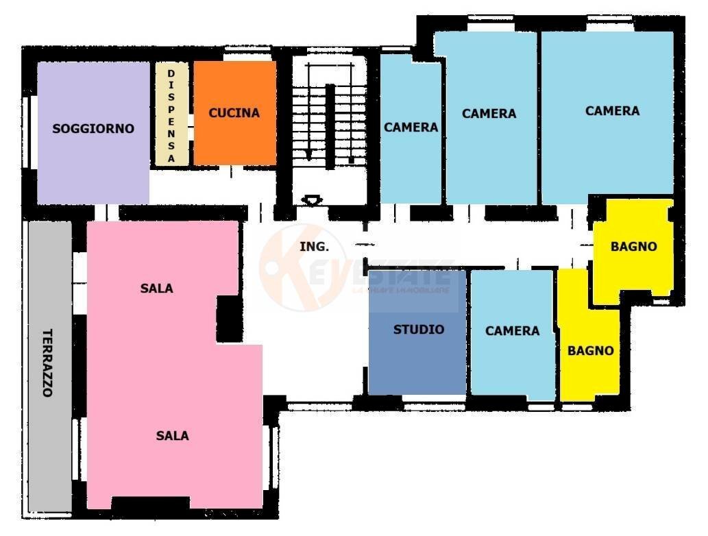 Foto 42 - Apartment Via Tempio
 
14, Sassari - floor plans 1