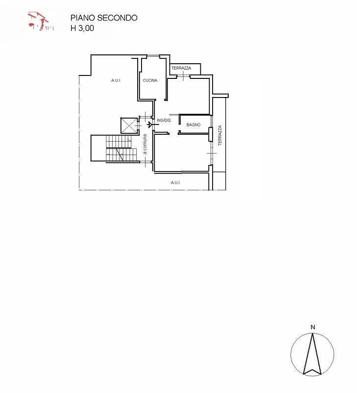 Foto 41 - Three-room apartment via Aretina
 
249, Firenze - floor plans 1