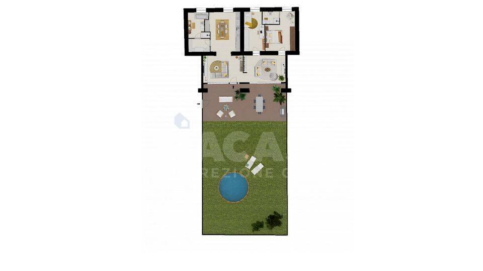 Foto 10 - Three-room apartment VIA XXV APRILE, Cornate d'Adda - floor plans 1