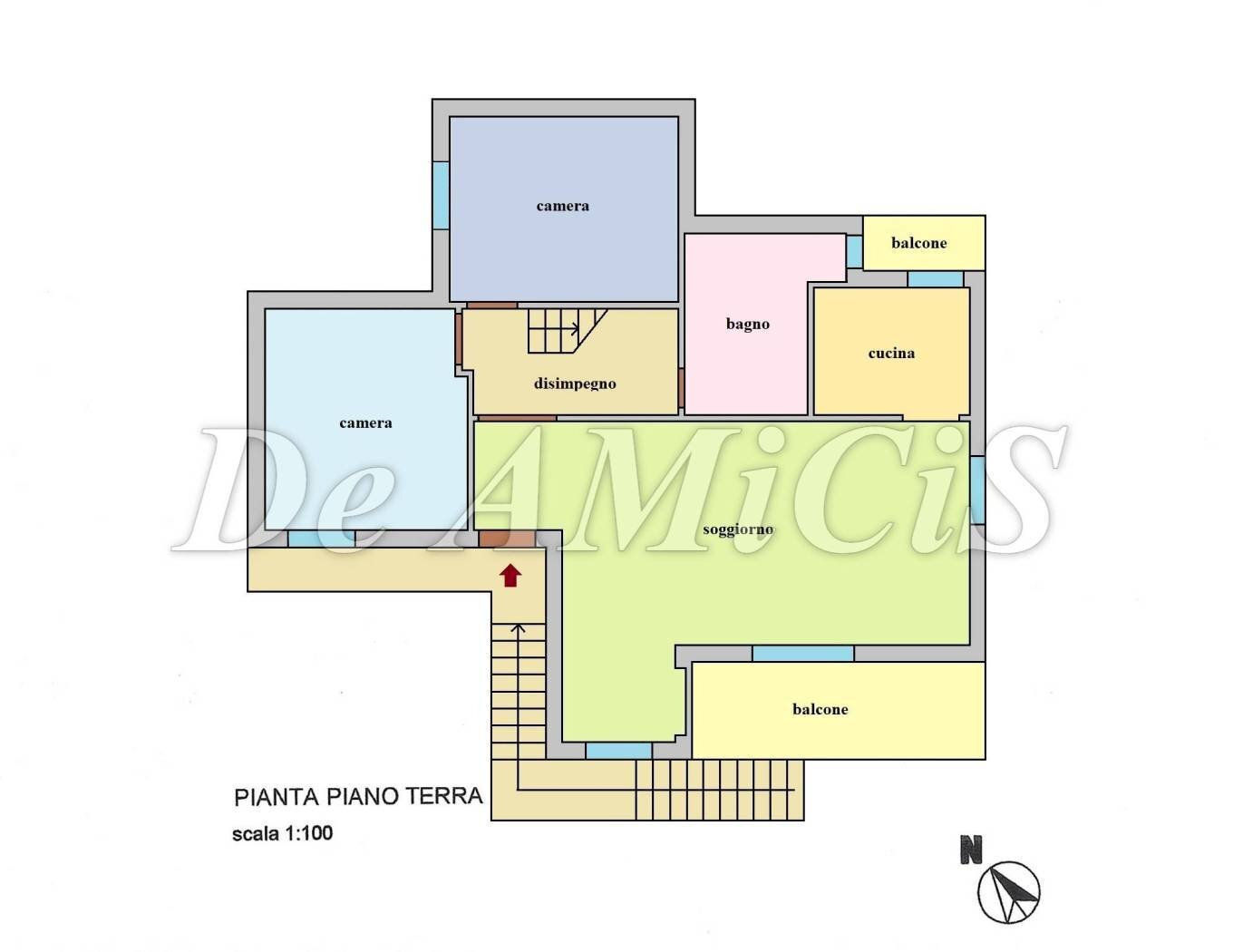 Villa Regione Gianluì, 21, Bajardo - floor plans 1