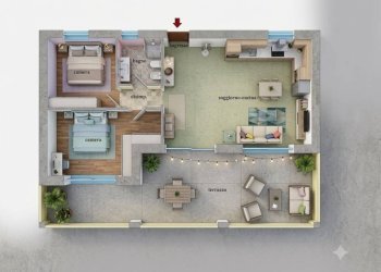 Planimetria - Villa strada Maciurina, Soldano - foto 31