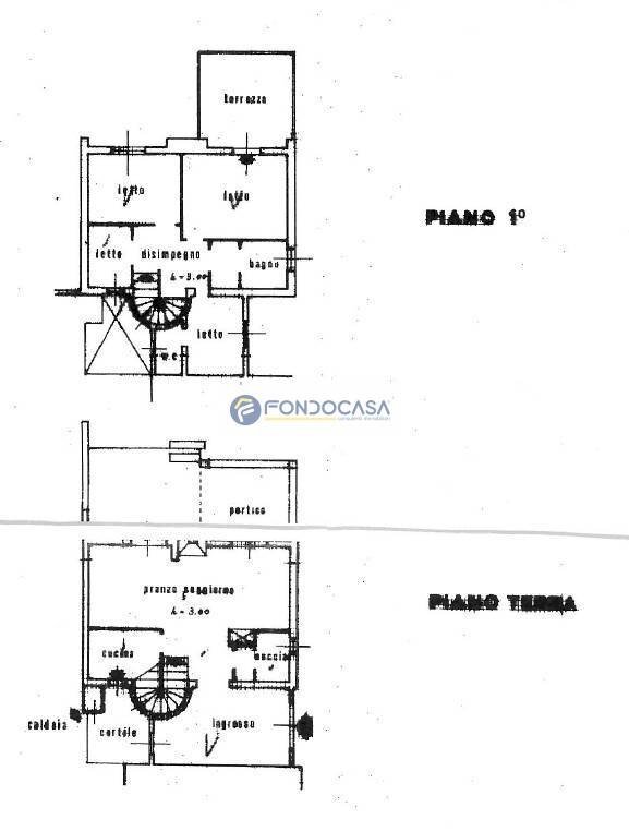 Foto 23 - Villa via Amerigo Vespucci, Lecce - floor plans 1