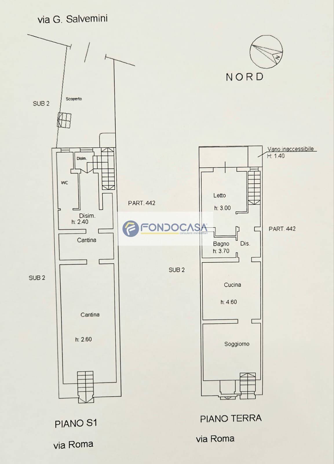 Foto 51 - Apartment Via Roma
 
88, Sanarica - floor plans 1