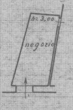 Negozio piazza Camillo Benso di Cavour, 20, Pinerolo - planimetria 1