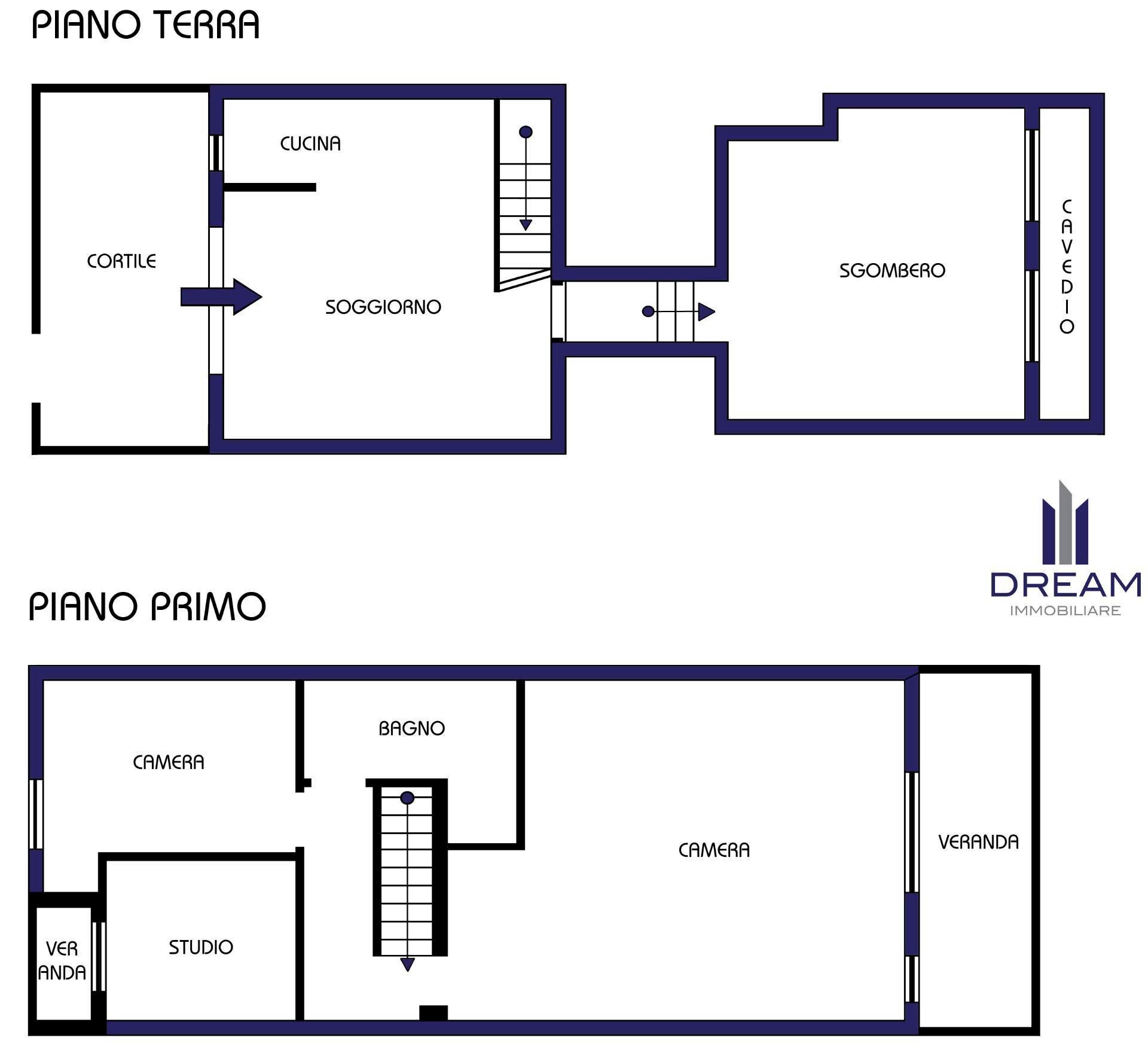 Foto 17 - Terraced Villa Via Delle Fresie, Maracalagonis - floor plans 1