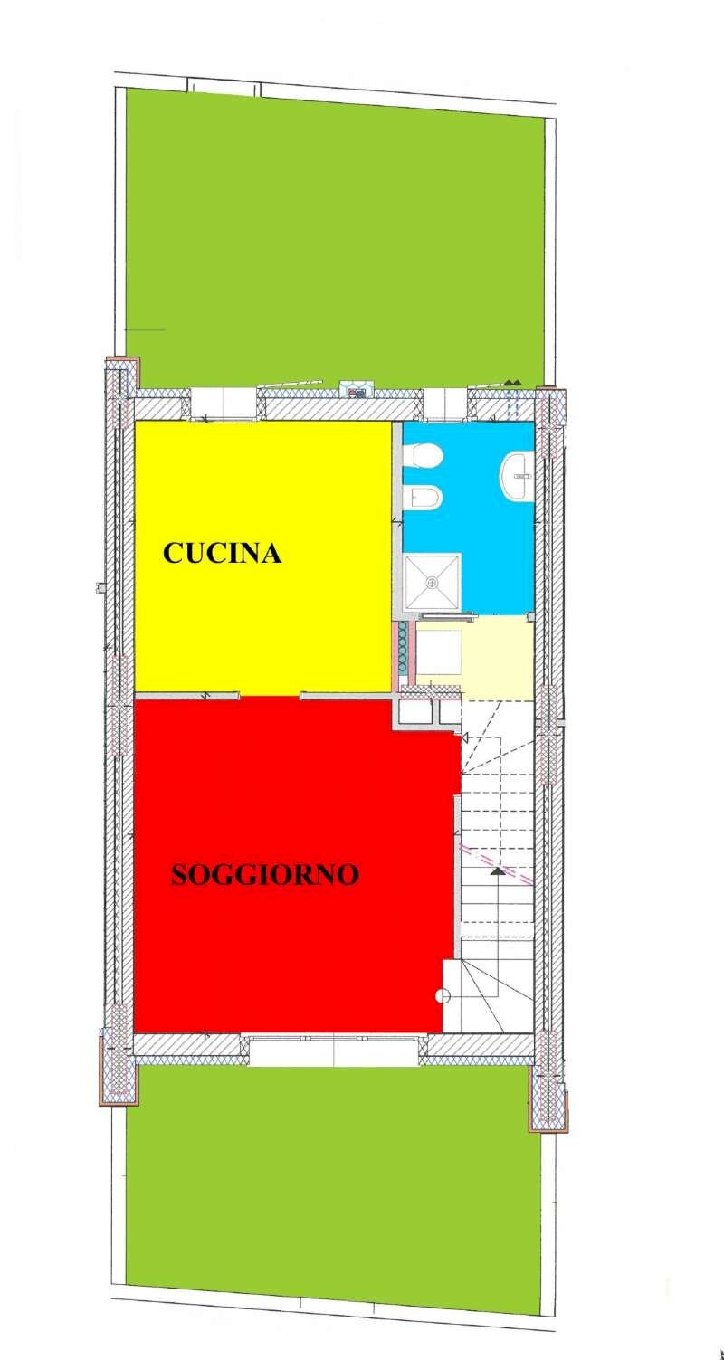 cib500pt - Quadrilocale via Barni, Dovera - planimetria 1