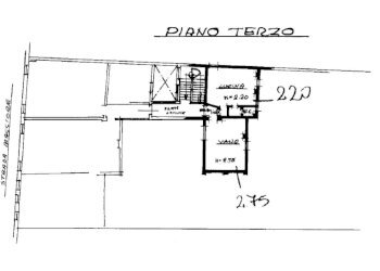 planimetria  - Appartamento strada Maggiore, Bologna (zona Centro Storico) - foto 20