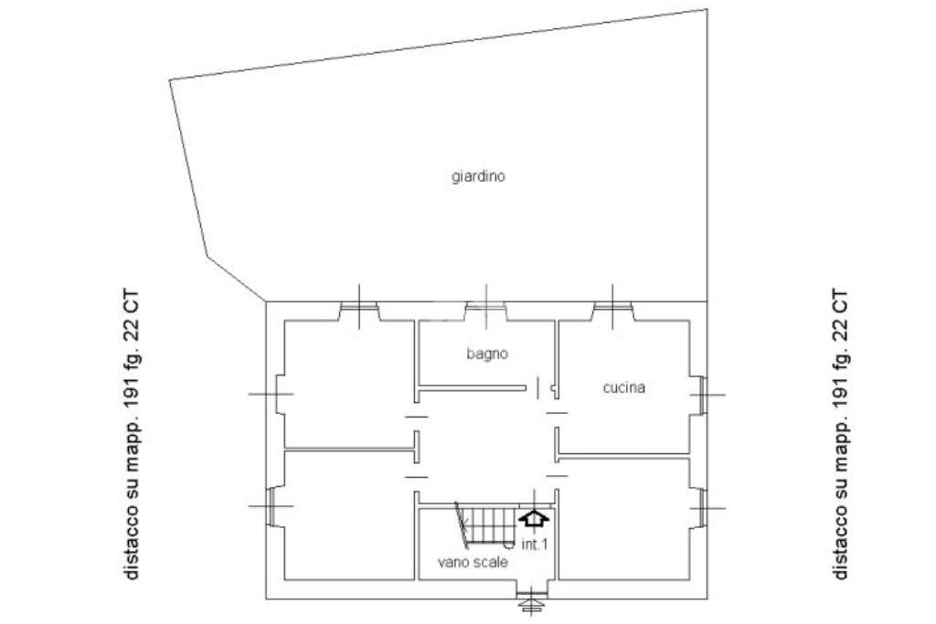 Quadrilocale Via Roberto Pittaluga, Serra Riccò - planimetria 1