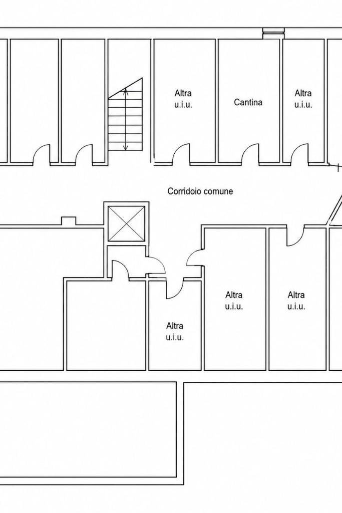 Two-room apartment Via San Maurizio, Alpignano - floor plans 1