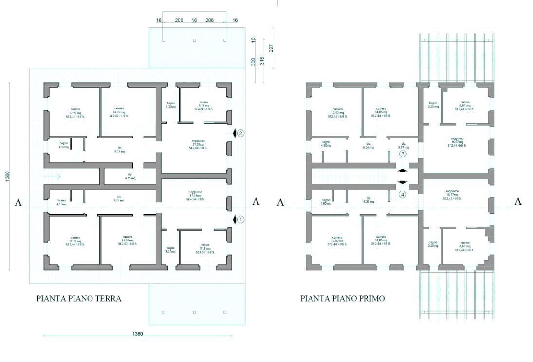 edifcio D quote.jpg - Four-room apartment Via delle Gavine, Lucca - photo 2