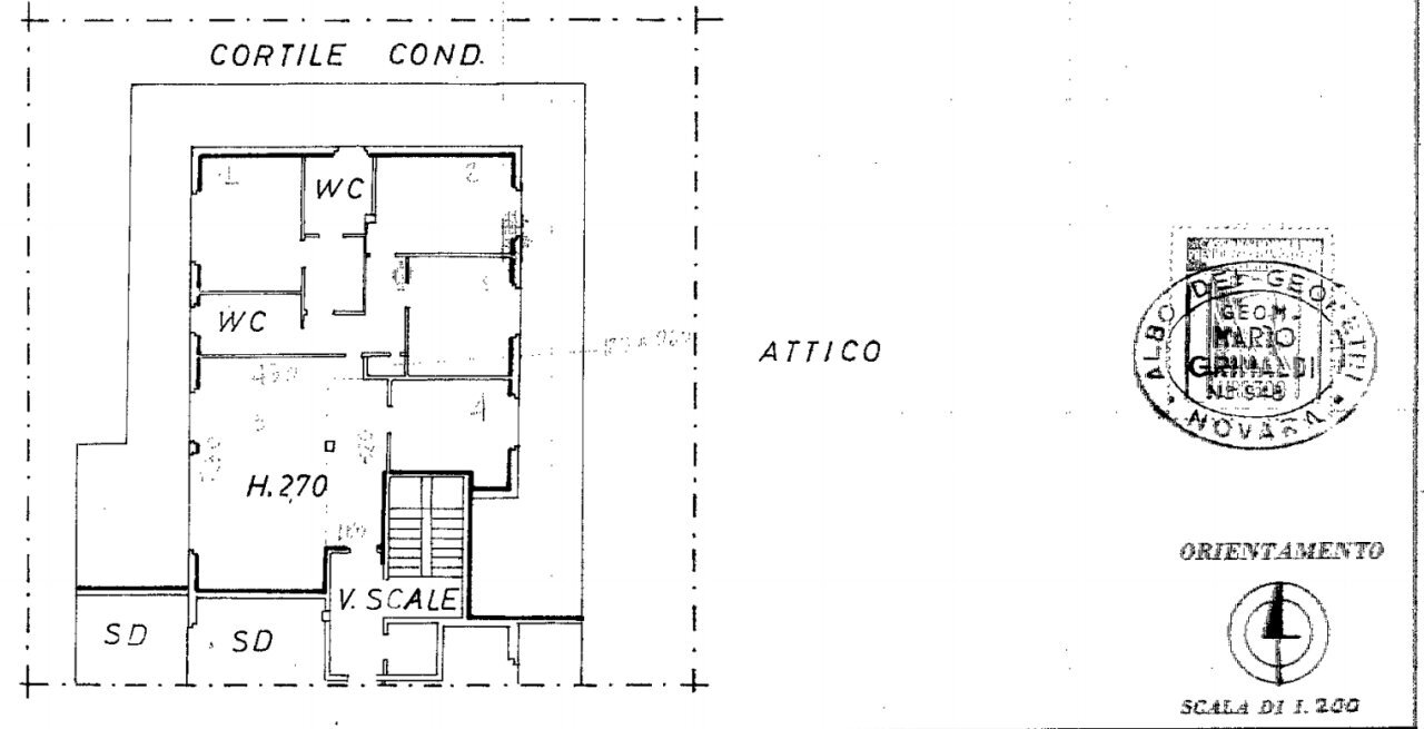plnimm - Attic Via Madre Teresa di Calcutta snc, Novara - floor plans 1