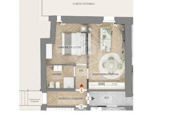 Two-room apartment Via dei Mille, Cervia - photo 6