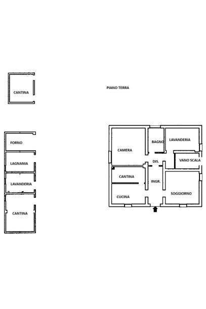 Semi-detached Villa Via Trappanino 3, Granarolo dell'Emilia - floor plans 1