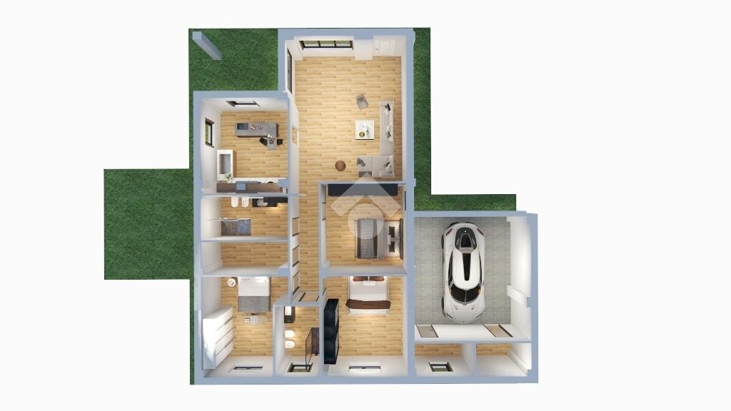 Villa Via San Rocco, Sangano - floor plans 1