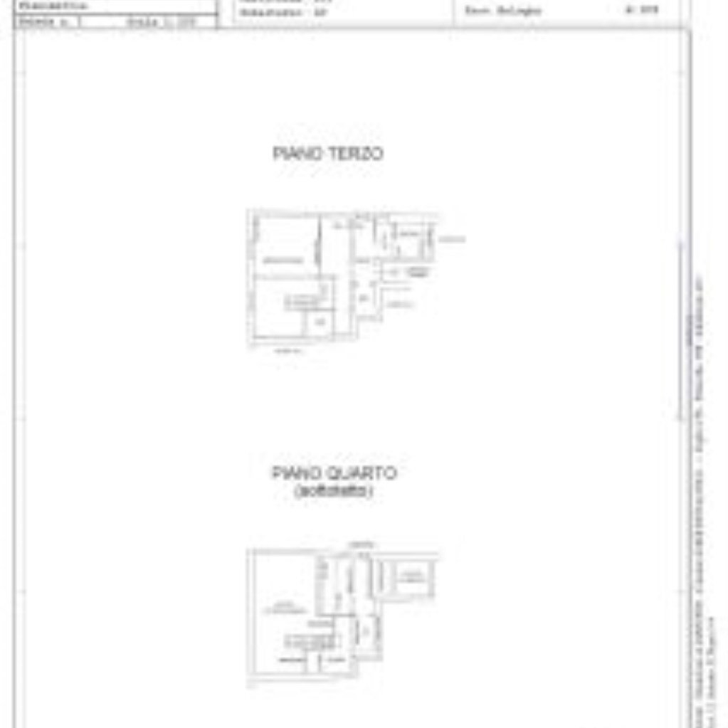 Bilocale Via Avesella, 12, Bologna (zona Centro Storico) - planimetria 1