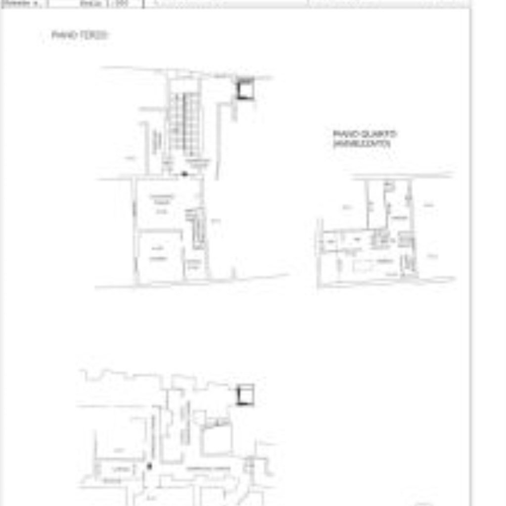 Quadrilocale Via Santo Stefano, 49, Bologna (zona Centro Storico) - planimetria 1