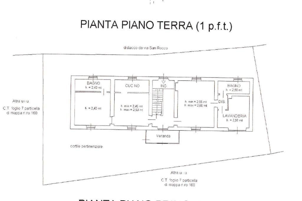 Casa indipendente Via san rocco, Villafranca d'Asti - planimetria 1
