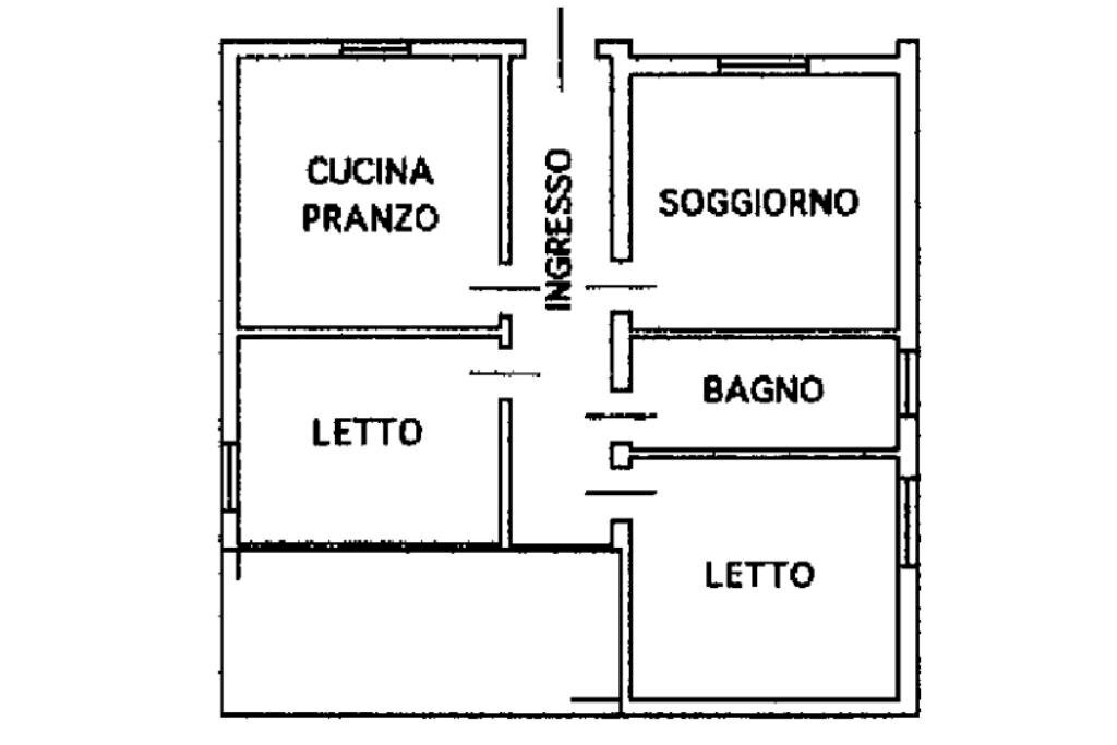 Villa Via Duccio da Boninsegna, Castelfranco Emilia - planimetria 1