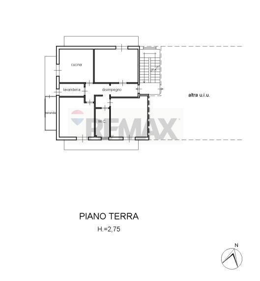 Pianta 2D - Quadrilocale portella della ginestra
 
63, Misterbianco - planimetria 1