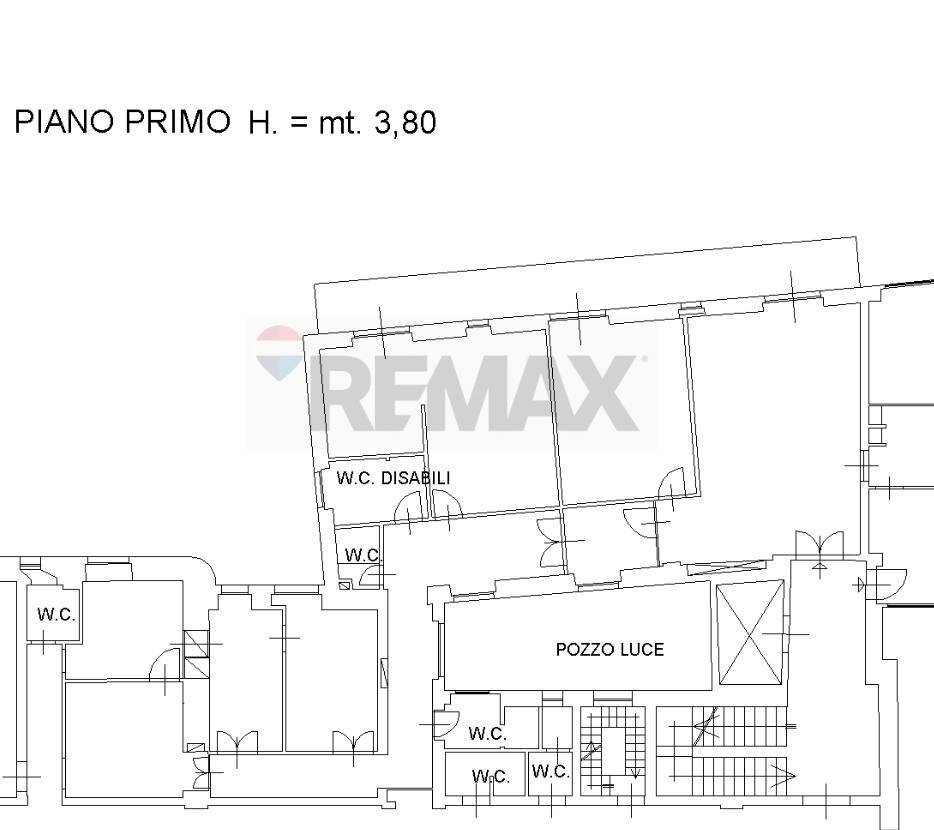 Pianta 2D - Ufficio Via Muscatello
 
19, Catania - planimetria 1