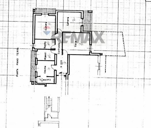 Pianta 2D - Appartamento VIA PERGOLESI
 
8, Perugia - planimetria 1