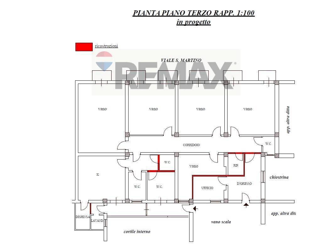Pianta 2D - Apartment Via Luciano Manara
 
54, Messina - floor plans 1