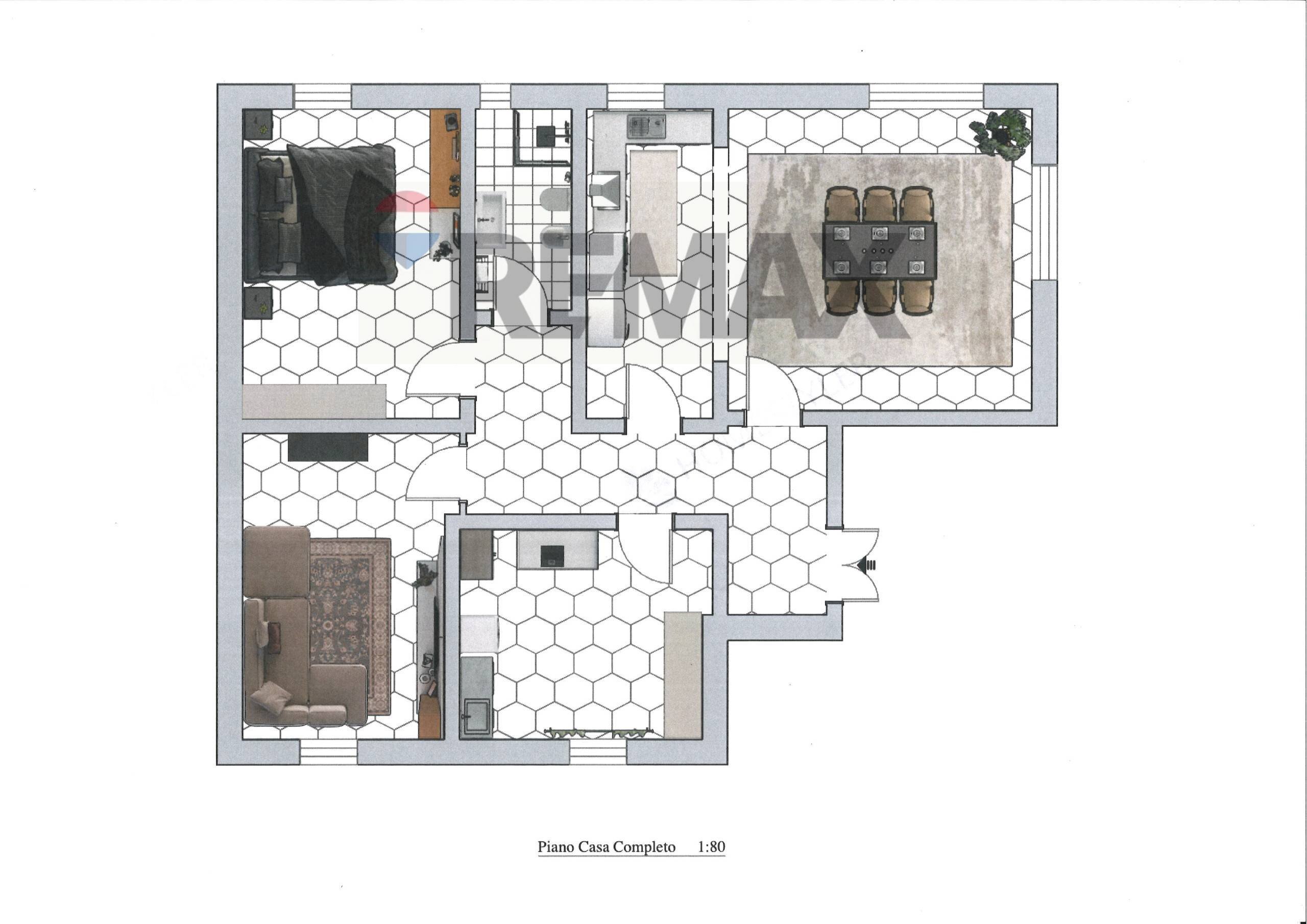 Pianta 2D - Apartment Piazza Martiri della Libertà
 
22, Galliate - floor plans 1