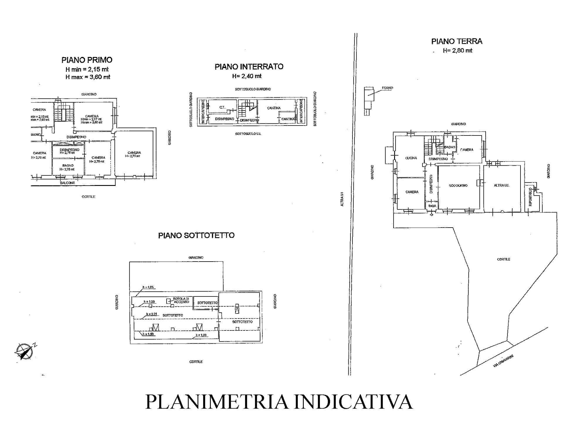 Foto 38 - Villa Via Chiavarini, Chivasso - floor plans 1