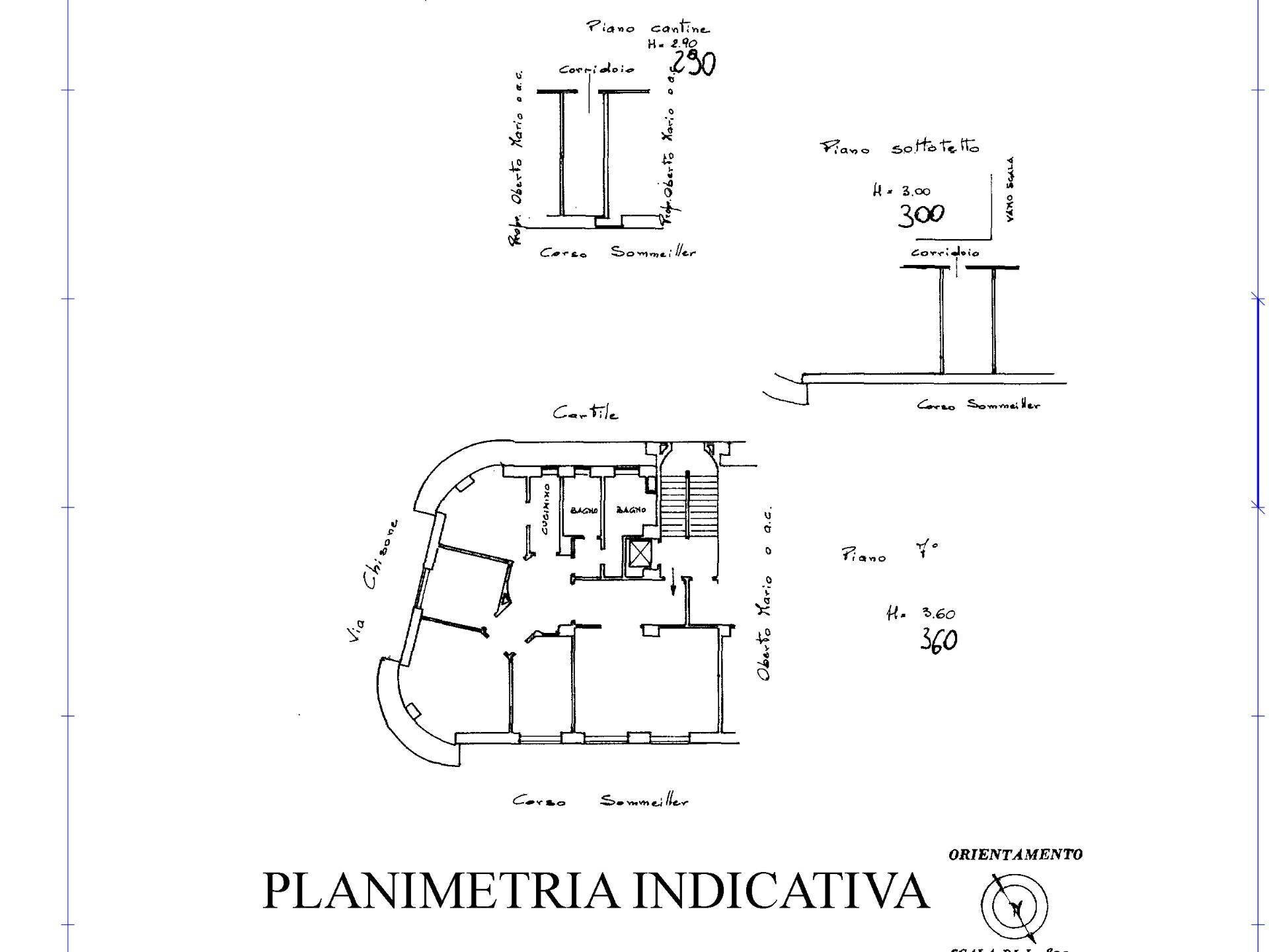 Foto 41 - Apartment Corso Germano Sommeiller
 
15, Torino - floor plans 1