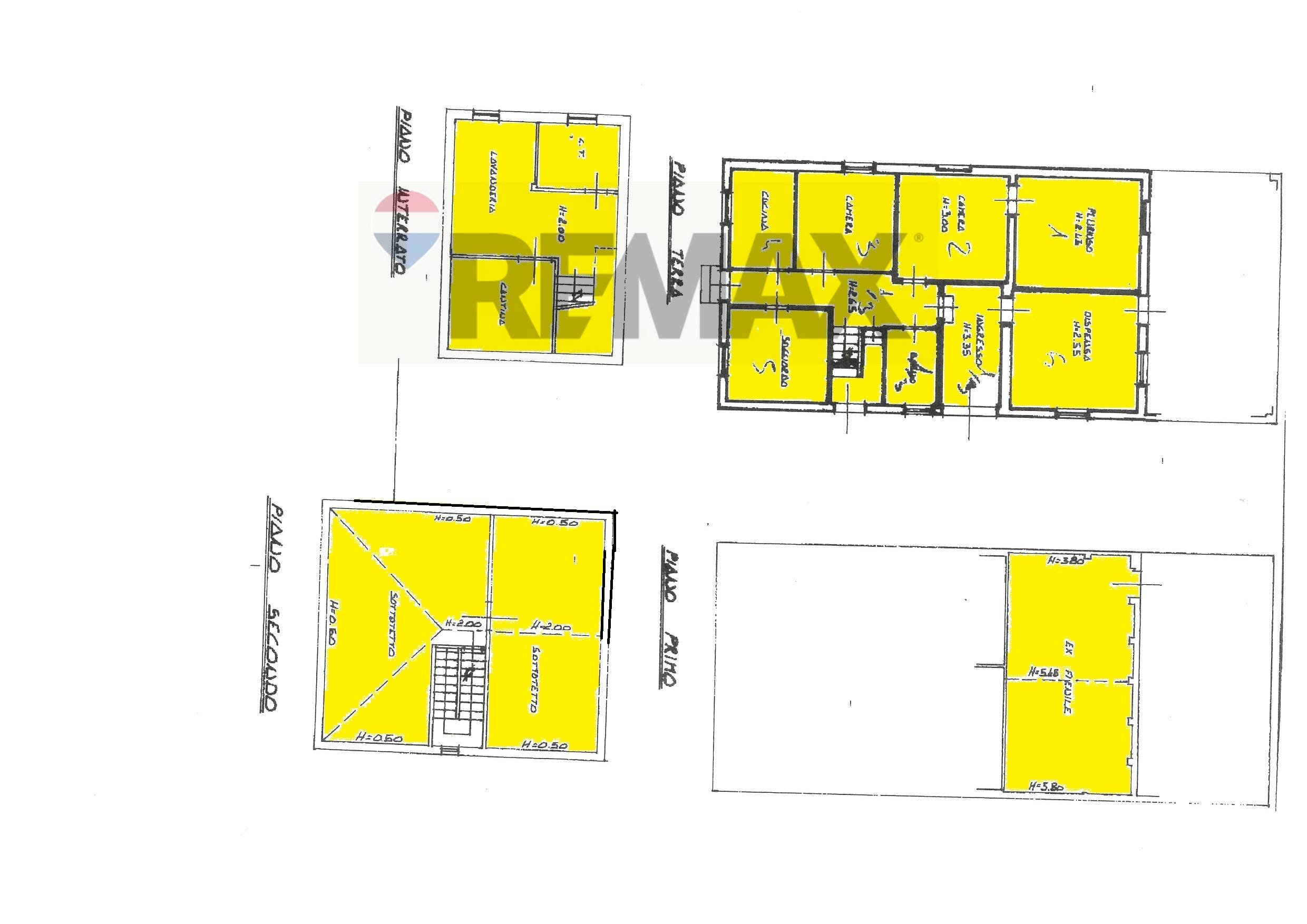 Pianta 2D - Independent house Via Parma
 
12, Montechiarugolo - floor plans 1