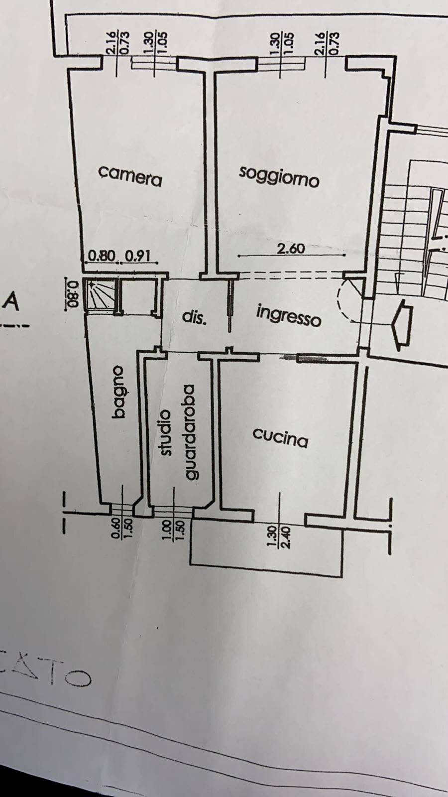 Foto 18 - Appartamento Firenze - planimetria 1