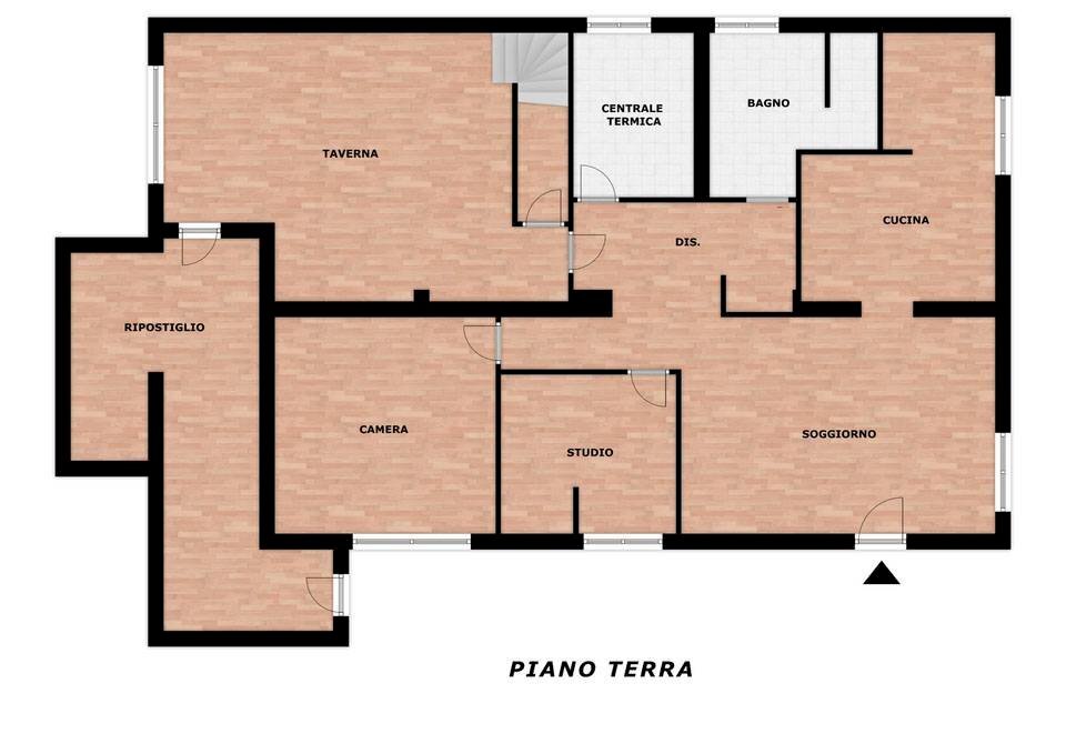 piantina - Villa Via Milano
 
470, Ispra - floor plans 1