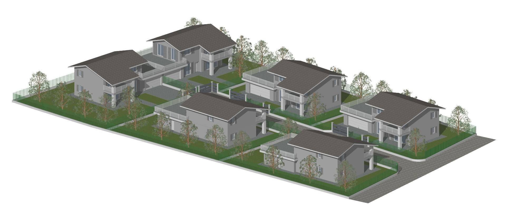 render - Casa semi indipendente Via Cavalieri di Vittorio Veneto, Angera - foto 1