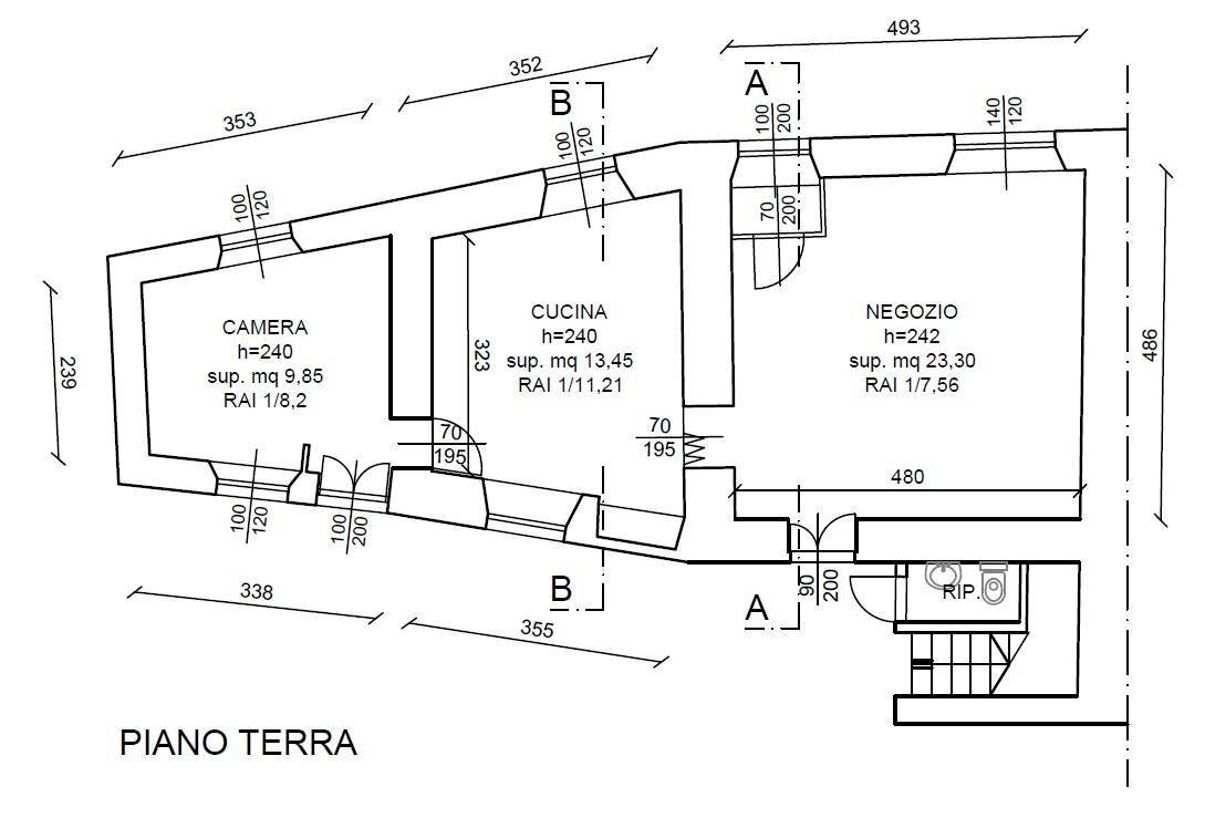 Foto 29 - Stabile - Palazzo Via Roma
 
17, Brebbia - planimetria 1