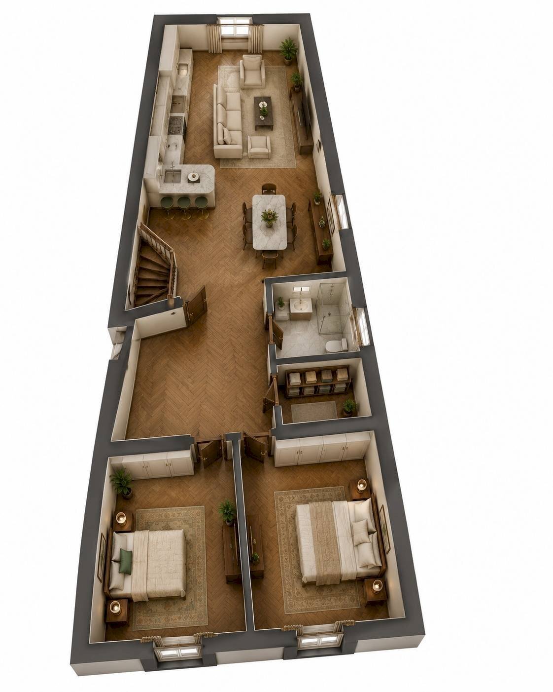 Foto 1 - Independent house via santa maria
 
8, Calci - floor plans 1