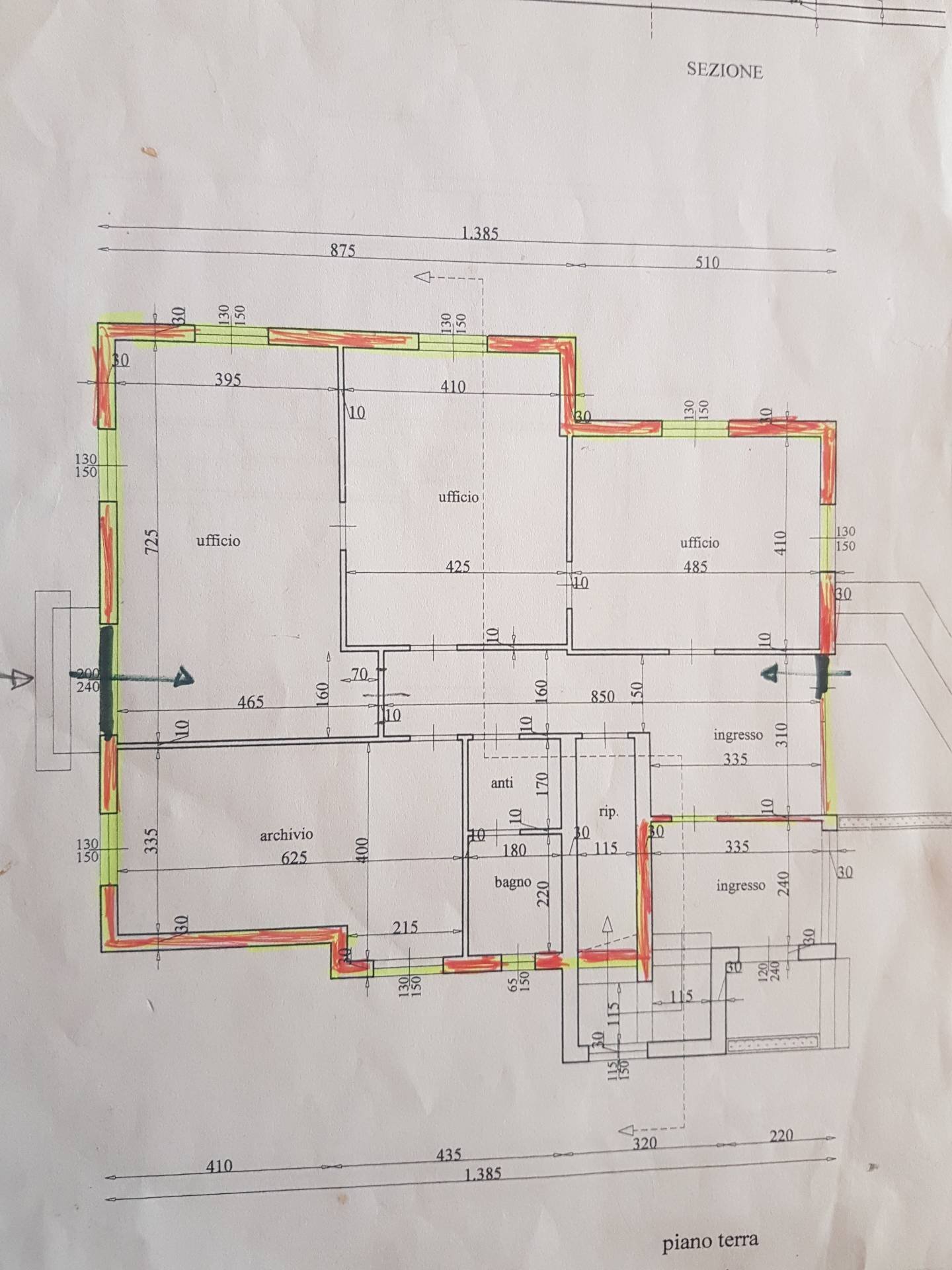 Foto 3 - Commercial Activity via umberto terracini
 
22, Cascina - floor plans 1