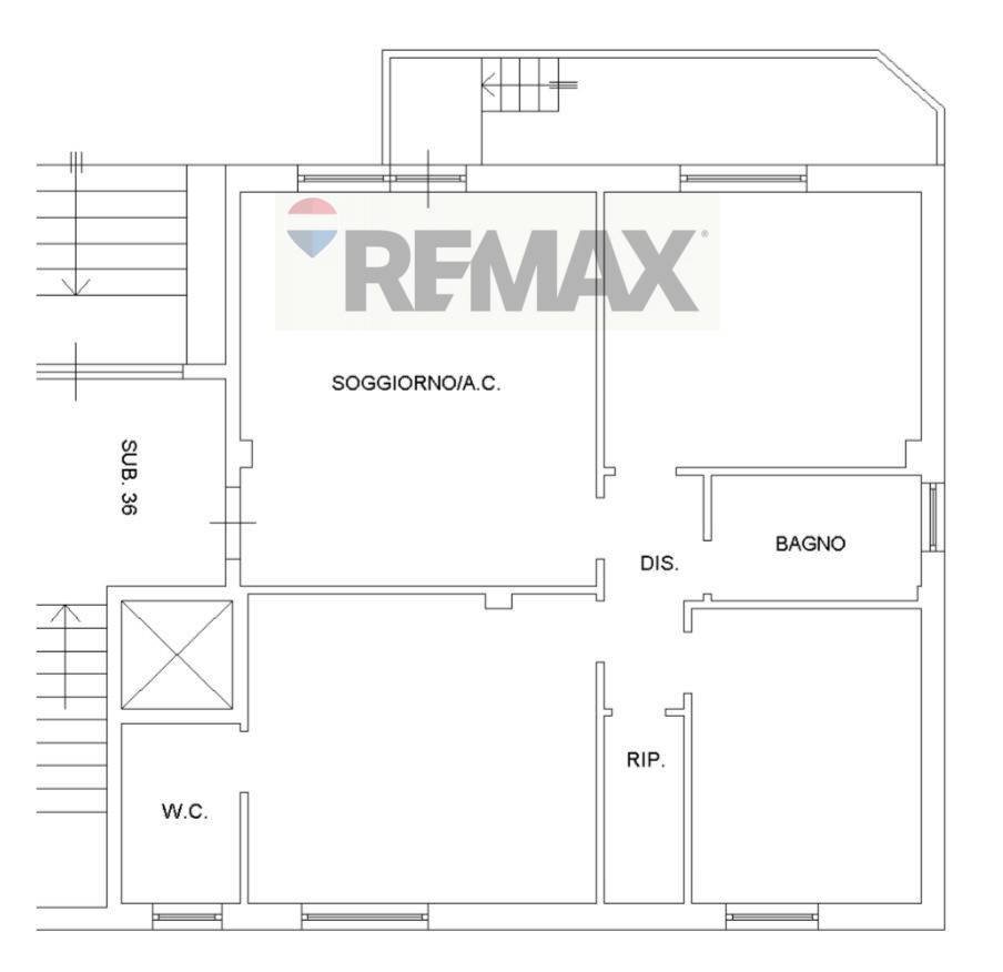 Pianta 2D - Trilocale via dei lauri
 
202, Aprilia - planimetria 1