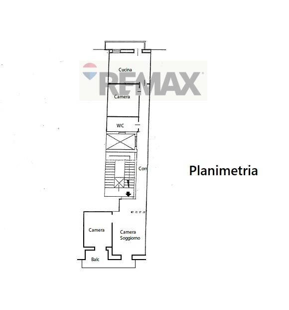 Pianta 2D - Three-room apartment Via Francesco Zampari
 
24, Bari - floor plans 1